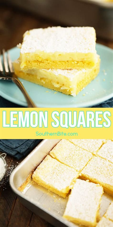 These Easy Lemon Squares Are A Citrusy Twist On The Classic Easy