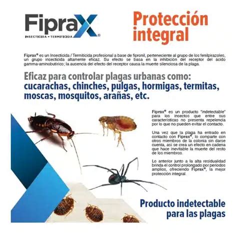 Fiprax Insecticida La Solución Definitiva para Controlar Plagas Agro