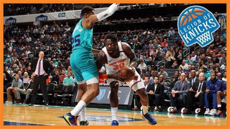 Charlotte Hornets Vs New York Knicks Live Play By Play Pre Post Game