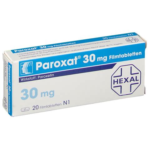 Paroxat 30 Mg 20 St Mit Dem E Rezept Kaufen Shop Apotheke