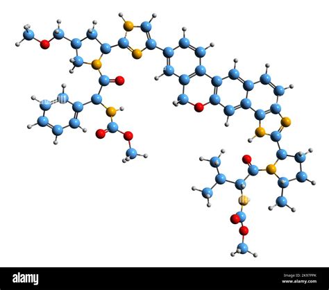Imagen D De La F Rmula Esquel Tica De Velpatasvir Estructura Qu Mica