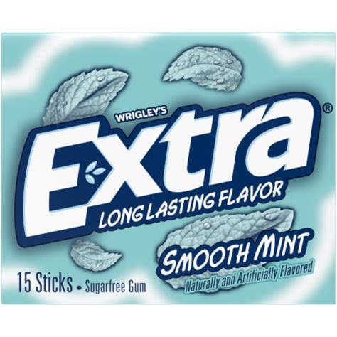 Extra® Smooth Mint Sugarfree Gum 15 Ct Kroger