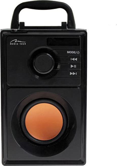 Media Tech Boombox BT MT3145 V2 Ηχείο Bluetooth 15W με Ραδιόφωνο και