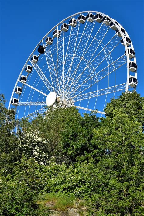 Liseberg Wheel at Liseberg Amusement Park in Gothenburg, Sweden ...