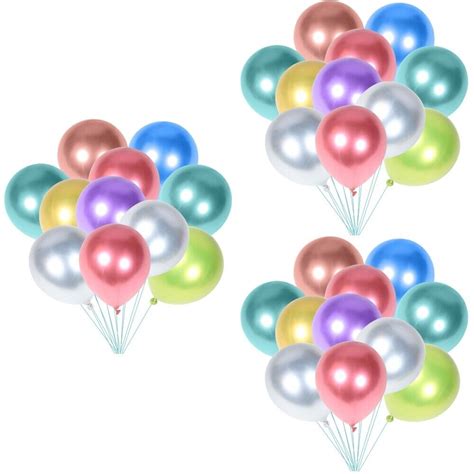 100 Pcs Ballon Geburtstag Luftballons Dekoration Geburtstagsballon EBay