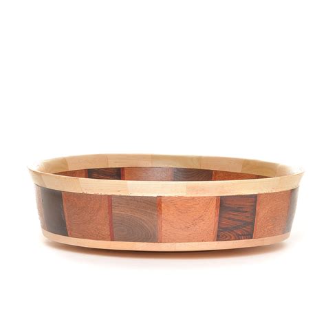 Segmented Wood Bowl #1008 – Southern Highland Craft Guild