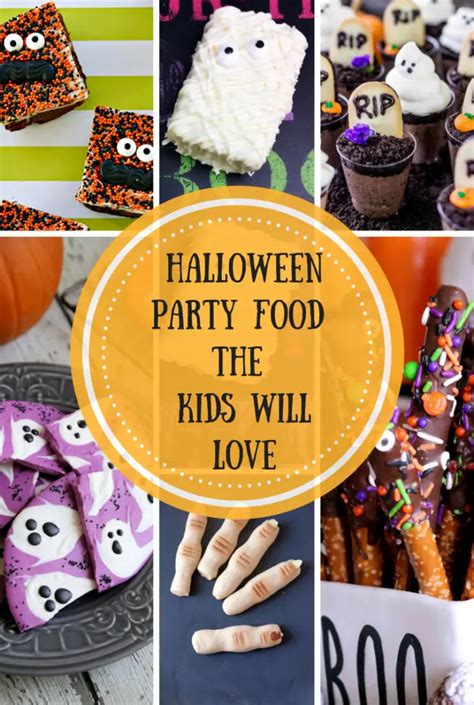 Halloween Party Food the Kids will Love – REASONS TO SKIP THE HOUSEWORK