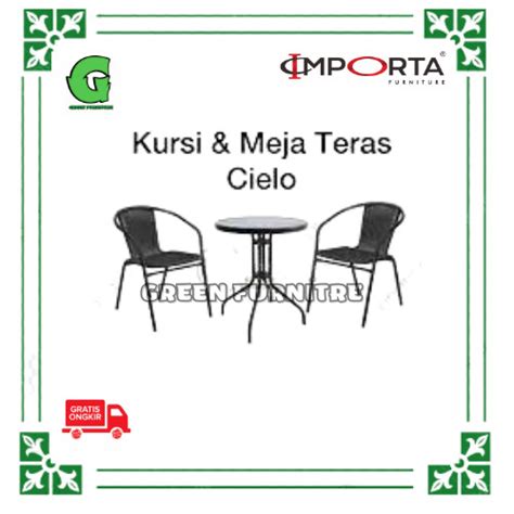 Jual Meja Kursi Set Teras Kursi Teras Meja Teras Ds Cielo Importa