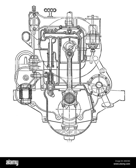 Diagrama De Motor De Gasolina