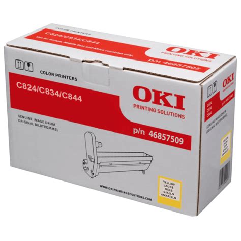 Genuine OKI C834 Yellow Drum Cartridge 46857509 Printzone NZ