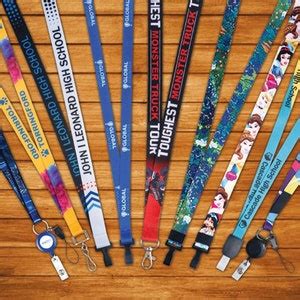 Full Color Dye Sublimation Lanyard Custom Printed Lanyards With Your