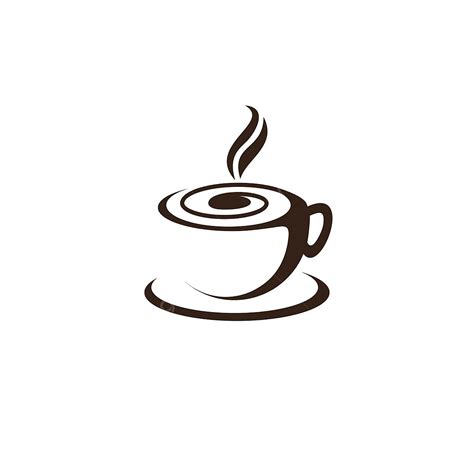 Xícara De Café Vetor Logotipo Modelo De Design Design Café Logotipo ícone PNG , Os ícones De ...