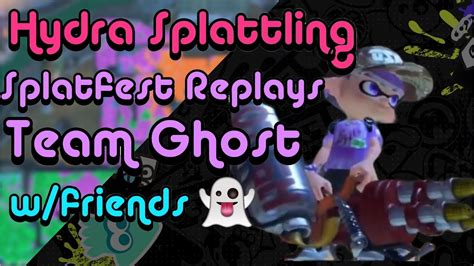 Splatoon 3 Zombie Vs Skeleton Vs Ghost Splatfest Turf War Replays W