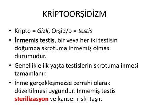 Tıbbi Terminoloji 9 Erkek ve Kadın Üreme Sistemleri Terimleri PPT