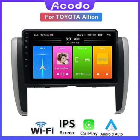 For Toyota Allion Android Car Stereo Support Carplay Android Auto With