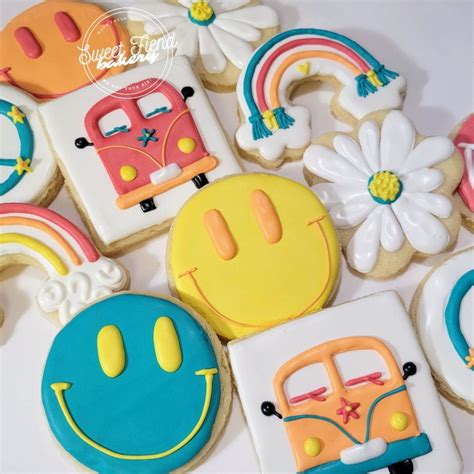 Two Groovy Second Birthday Party Cookies Artofit