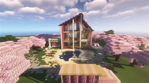 PRETTY Barbie Doll House NO MODS in 1.20.1 (Complete) Minecraft Map