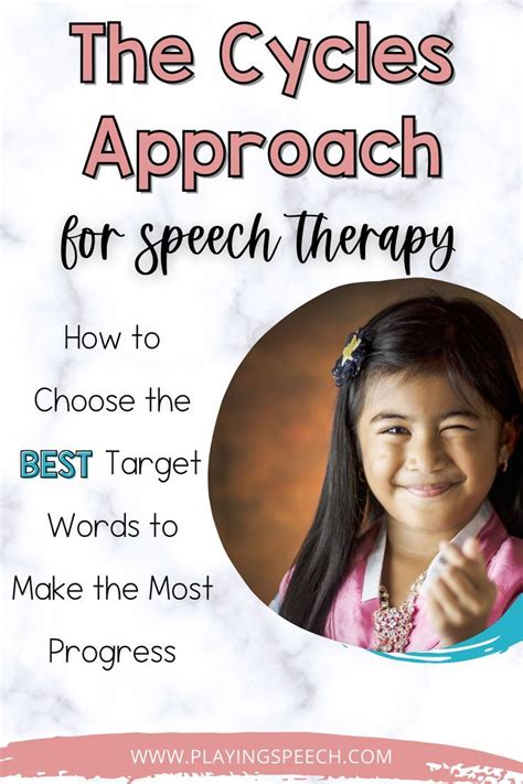 Cycles Approach For Phonological Processes In Speech Therapy Speech