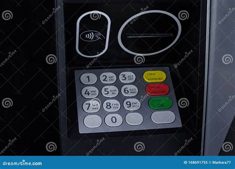 Bank Cash Withdrawal Machine Stock Image - Image of payment, withdraw ...