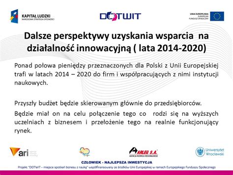 Pozyskiwanie środków finansowych na projekty z obszaru innowacji