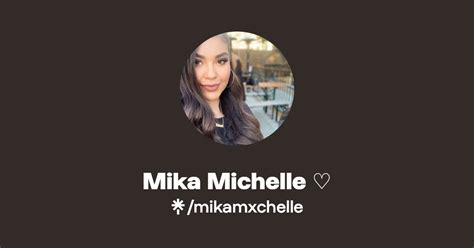 Mika Michelle ♡ Instagram Tiktok Linktree