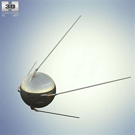 Sputnik 1 3D Model $59 - .max .ma .3ds .obj .c4d - Free3D