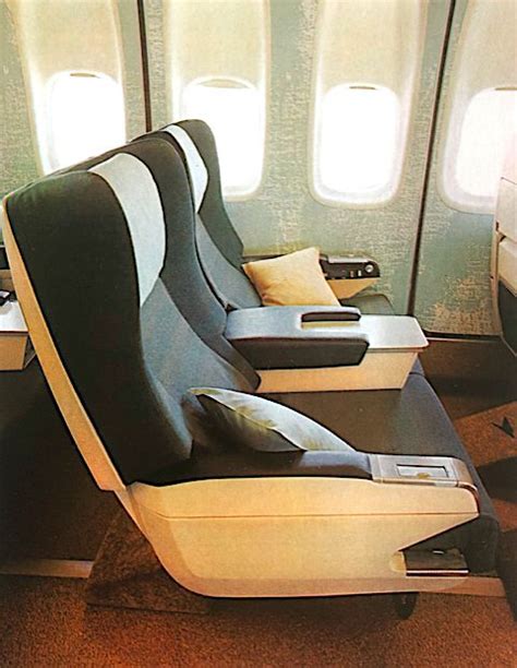 Boac 747 First Class Seat 1971 First Class Seat Vintage Airlines Seating