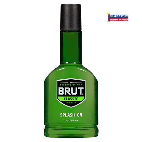 Brut Aftershave Splash Classic Scent Shave Nation Shaving Supplies®