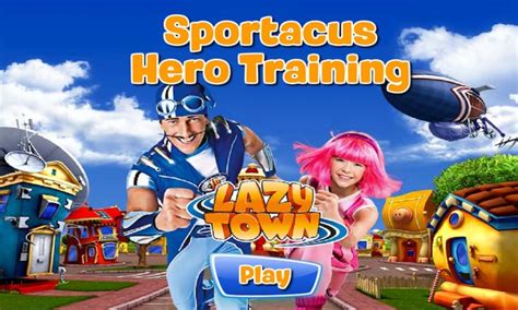 Lazy Town Sportacus Airship