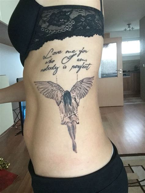 Broken Angel Love Me For Who I Am Nobody Is Perfect T1d Tattoo Pisces Tattoos Get A Tattoo