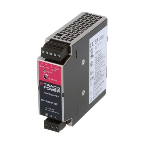 Traco Power Tsp 070 112 Ex Ac Dc Power Supply 6a 100 263v