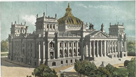 Deutscher Bundestag Das Reichstagsgebäude Symbol deutscher Geschichte