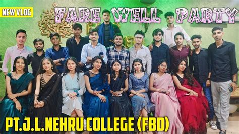 B Final Year Farewell Party It S Farewell Daymy College