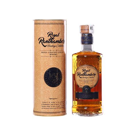 Royal Ranthambore Heritage Collection Royal Crafted Whisky Grand Gold