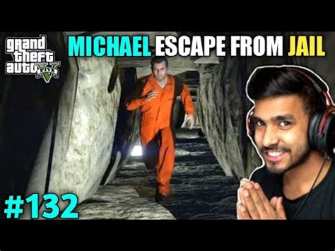 MICHAEL ESCAPE FROM JAIL I TECHNO GAMERZ GTA V 132 I TECHNO GAMERZ GTA