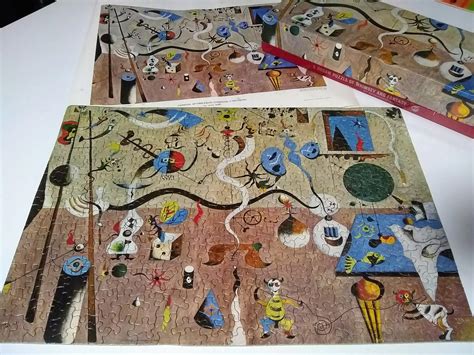 Carnival of Harlequin by Joan Miro, Springbok Editions, 390 pcs with lithograph, 1965 : r ...