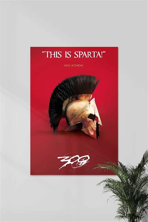 300 This is Sparta | Zack Snyder | Movie Poster – Posterized