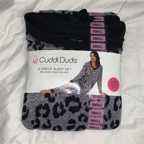 Cuddl Duds Intimates And Sleepwear Cuddl Duds 2 Piece Sleep Set Size