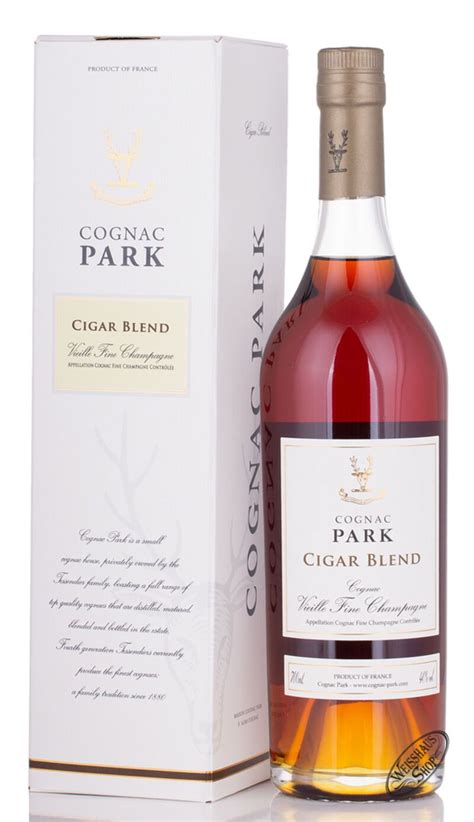 Park Cigar Blend Xo Vielle Fine Champangne Cognac 40 Vol 070l