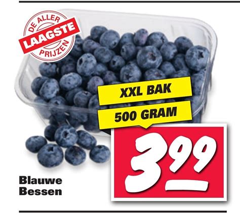 Blauwe Bessen Gram Aanbieding Bij Nettorama