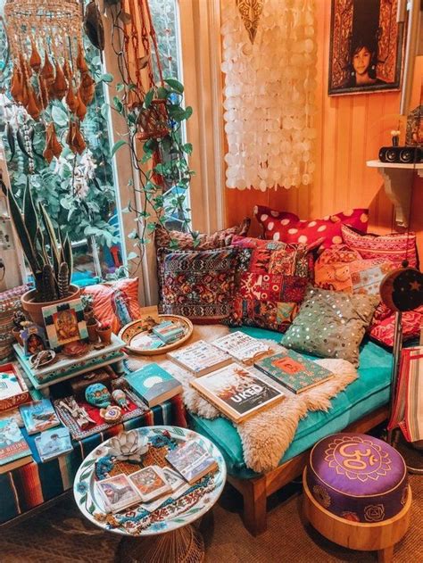 Lovely Bohemian Living Room Decor Ideas