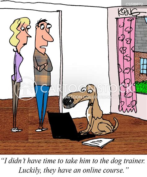 Online Education Cartoons and Comics - funny pictures from CartoonStock