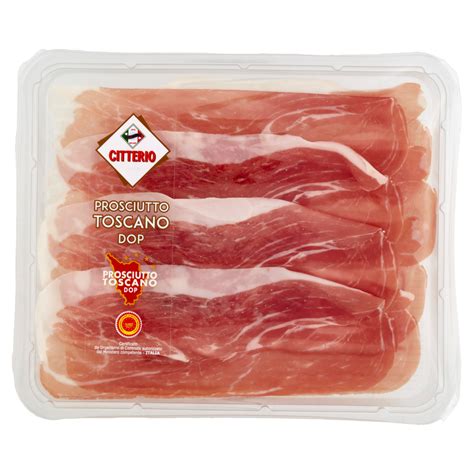 Prosciutto Toscano Dop In Vaschetta Trasparente 90g Citterio Dambros