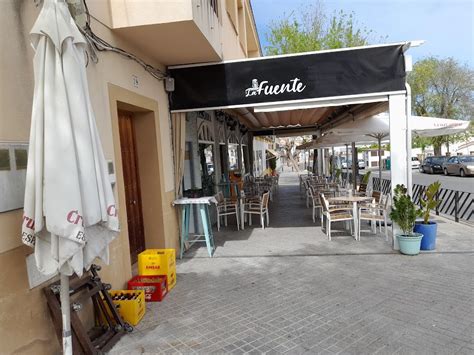 Carta de Cafetería La Fuente en Almodóvar del Río Córdoba