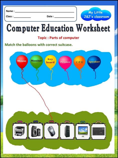 Liveworksheets Know Your Computer