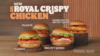 Burger King Royal Crispy Chicken Tv Spot No Te Equivocas Ispot Tv