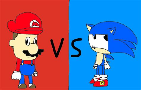 SMG4 Video Idea: Mario VS Sonic by MarioVsSonicFan on DeviantArt