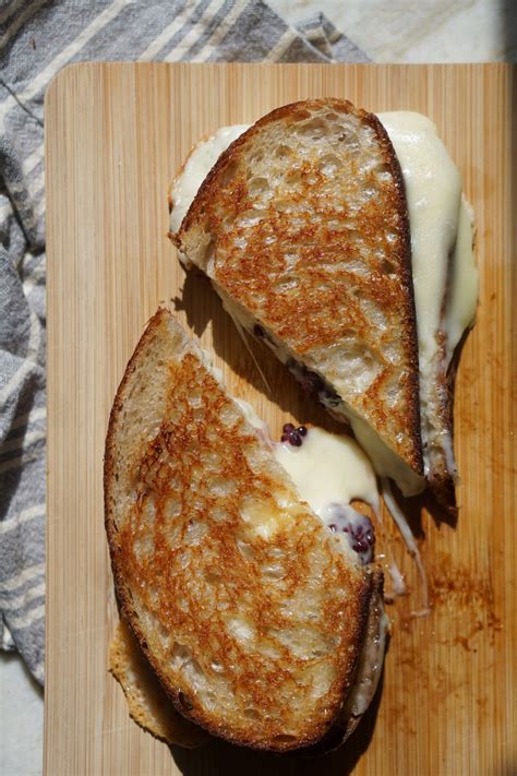 Blackberry Grilled Cheese