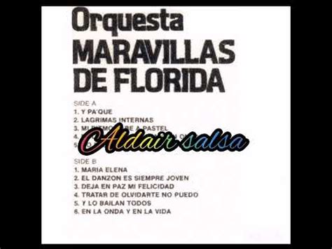 Maria Elena Orquesta Maravillas De Florida Aldair Salsa Youtube