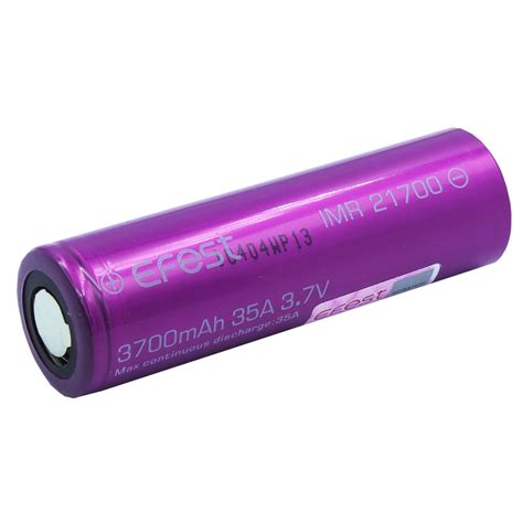 Efest IMR 21700 3700mAh 3 7V Li Ion Akku 35A ungeschützt akkuline de